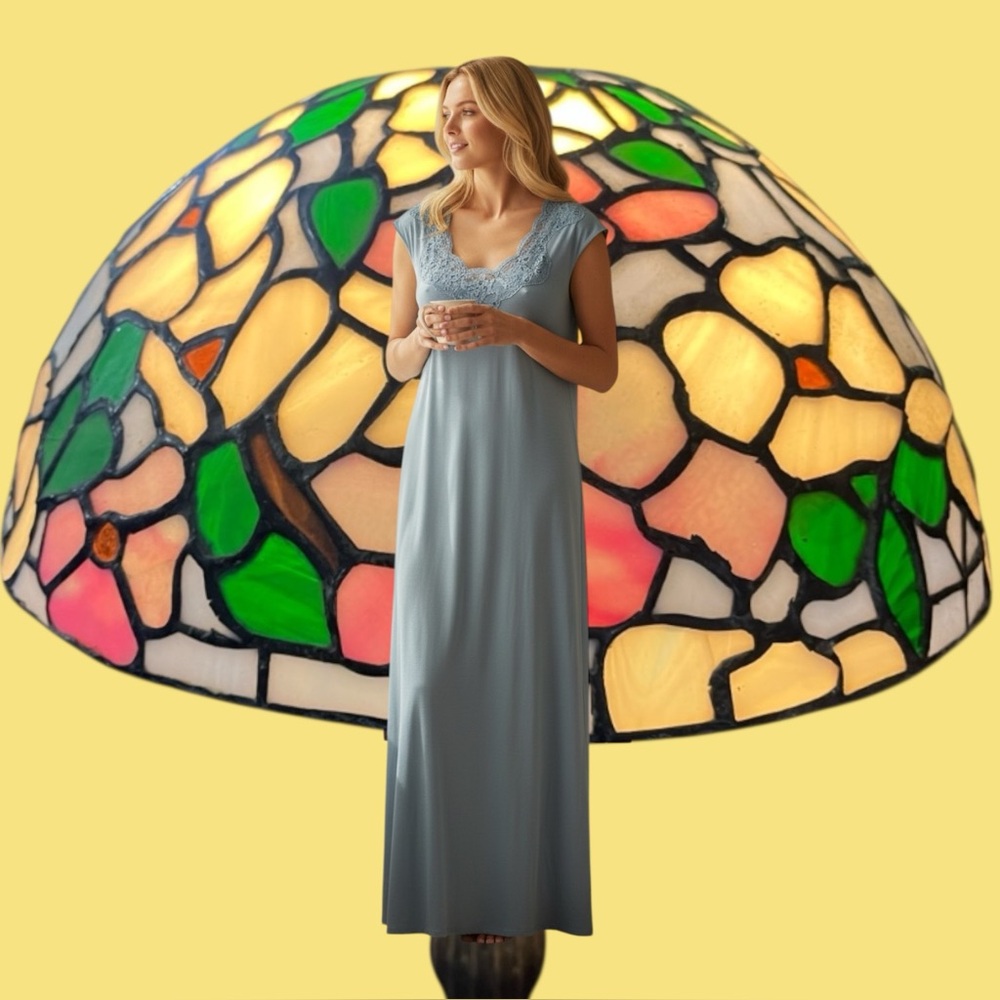 Emilio Pucci Light Blue Maxi Dress Formfit Rogers Vintage